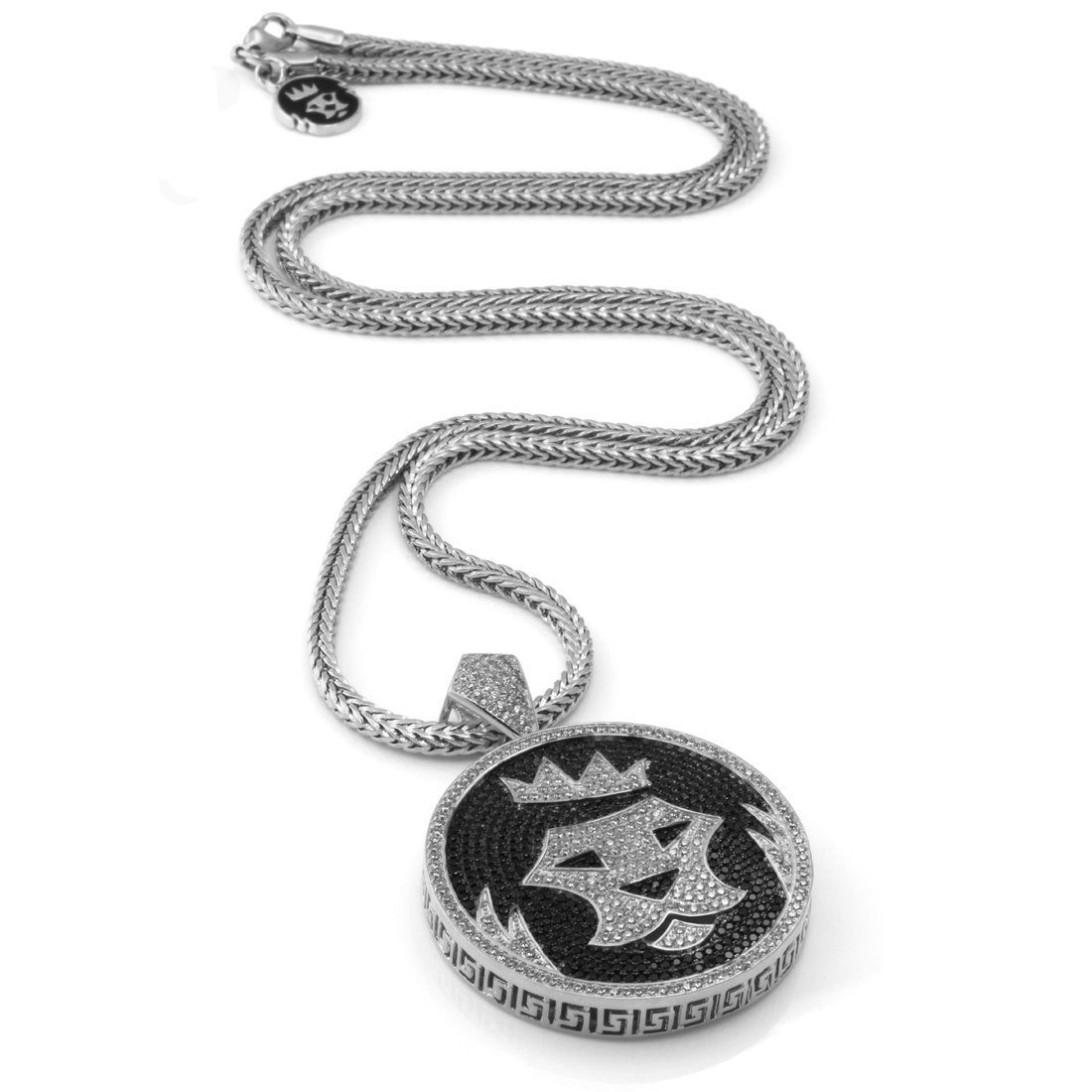 King Ice Shield Necklace