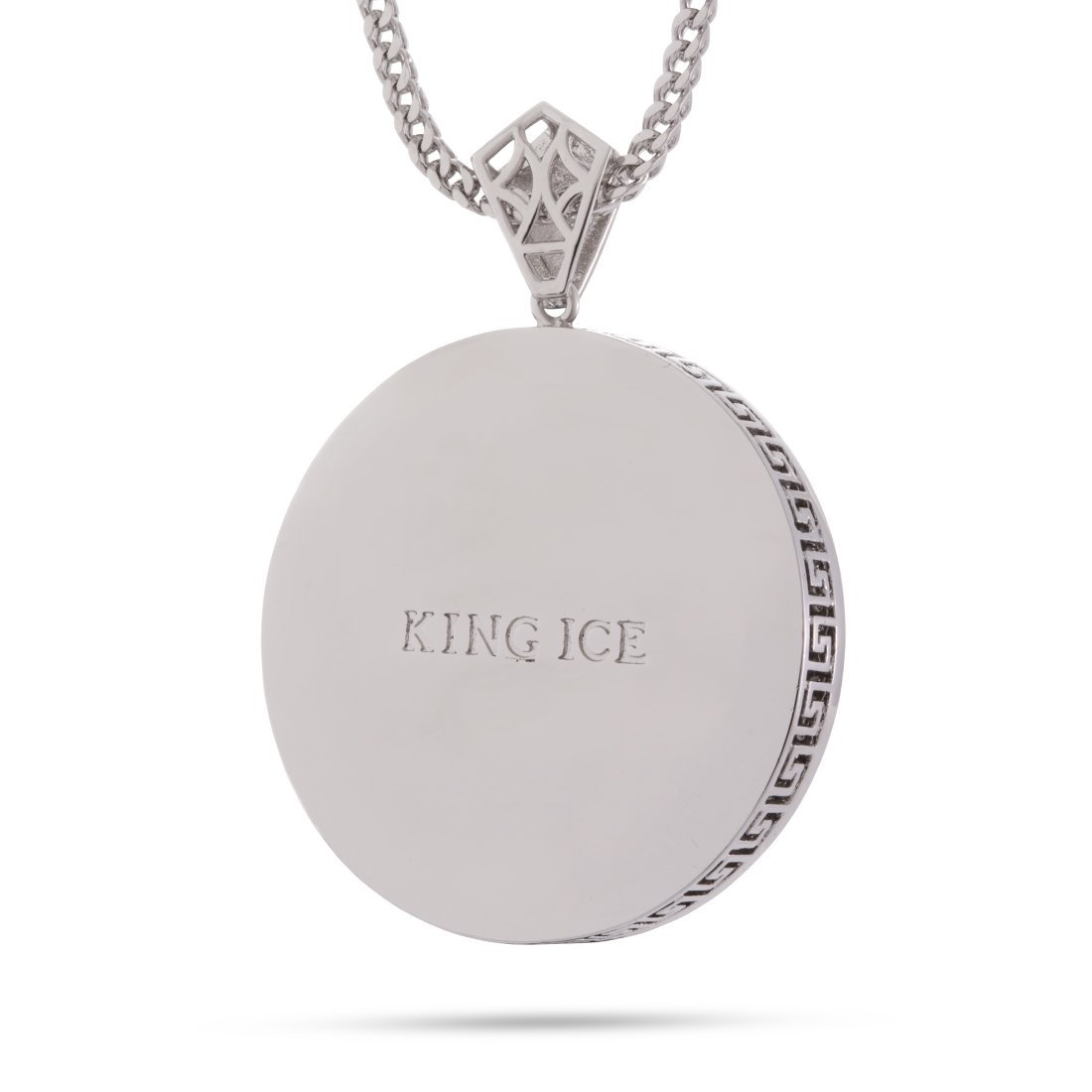 King Ice Shield Necklace