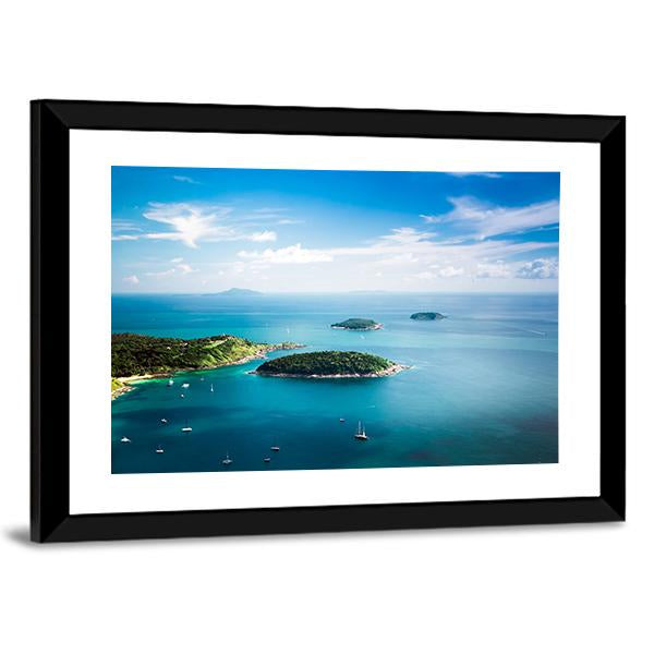 Koh Kaeo Island Thailand Canvas Wall Art-3 Horizontal-Gallery Wrap-25" x 16"-Tiaracle