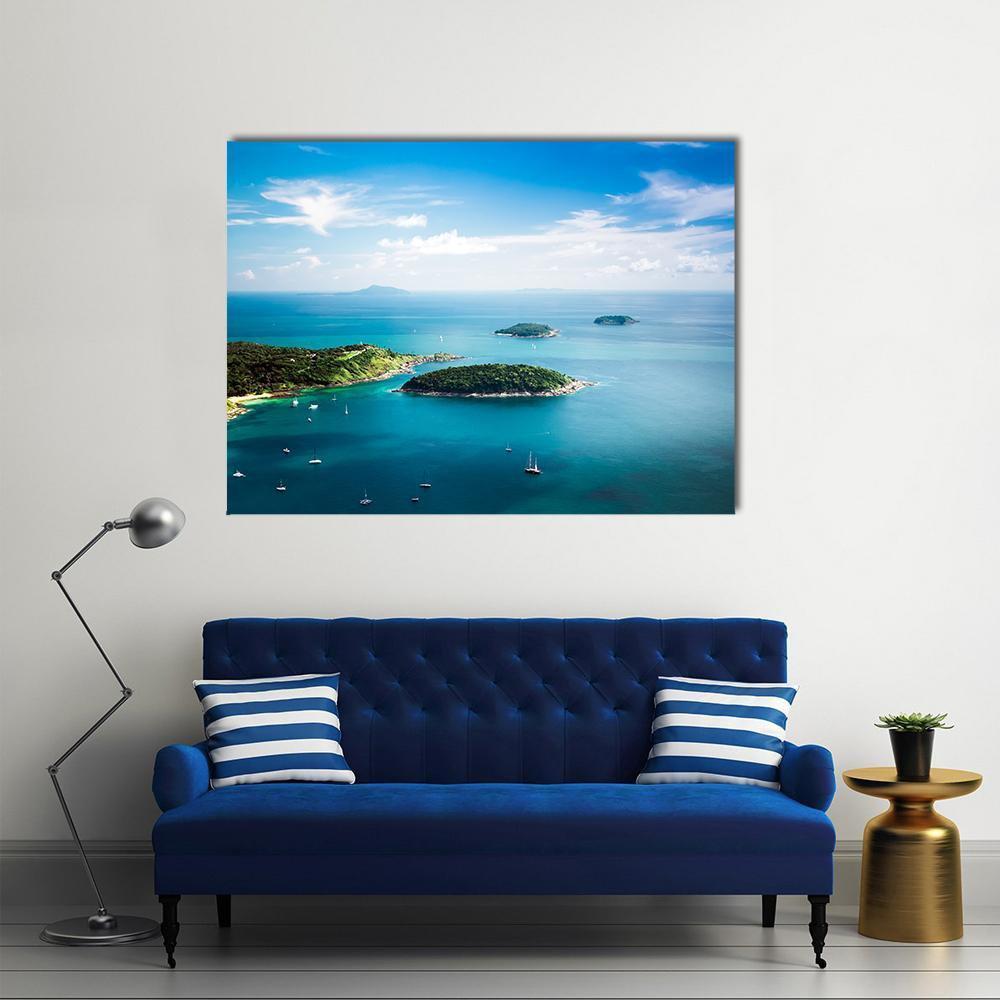 Koh Kaeo Island Thailand Canvas Wall Art-1 Piece-Gallery Wrap-48" x 32"-Tiaracle