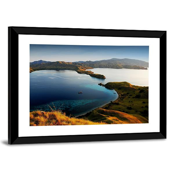 Komodo Island Indonesia Canvas Wall Art-3 Horizontal-Gallery Wrap-25" x 16"-Tiaracle