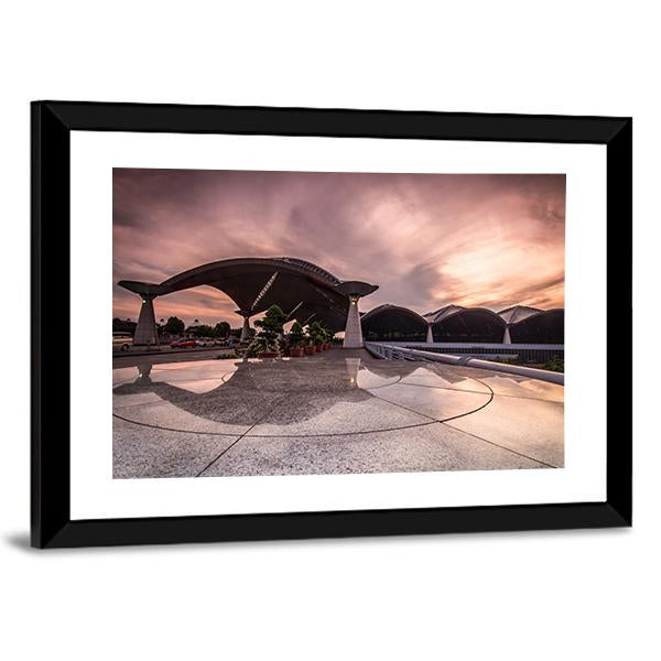 Kuala Lumpur International Airport Canvas Wall Art-3 Horizontal-Gallery Wrap-25" x 16"-Tiaracle