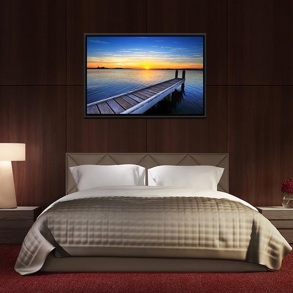 Lake Macquarie Canvas Wall Art-3 Horizontal-Gallery Wrap-25" x 16"-Tiaracle