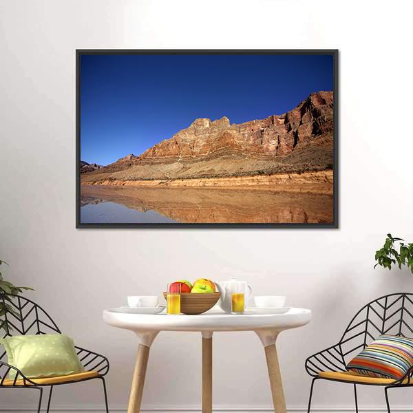 Landscape Of Grand Canyon Canvas Wall Art-3 Horizontal-Gallery Wrap-25" x 16"-Tiaracle