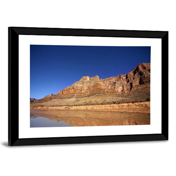 Landscape Of Grand Canyon Canvas Wall Art-3 Horizontal-Gallery Wrap-25" x 16"-Tiaracle