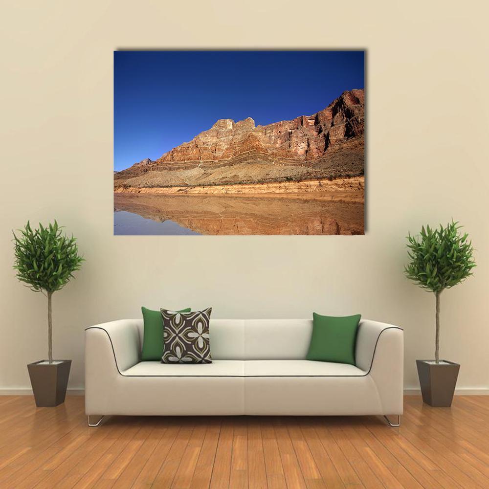 Landscape Of Grand Canyon Canvas Wall Art-1 Piece-Gallery Wrap-48" x 32"-Tiaracle