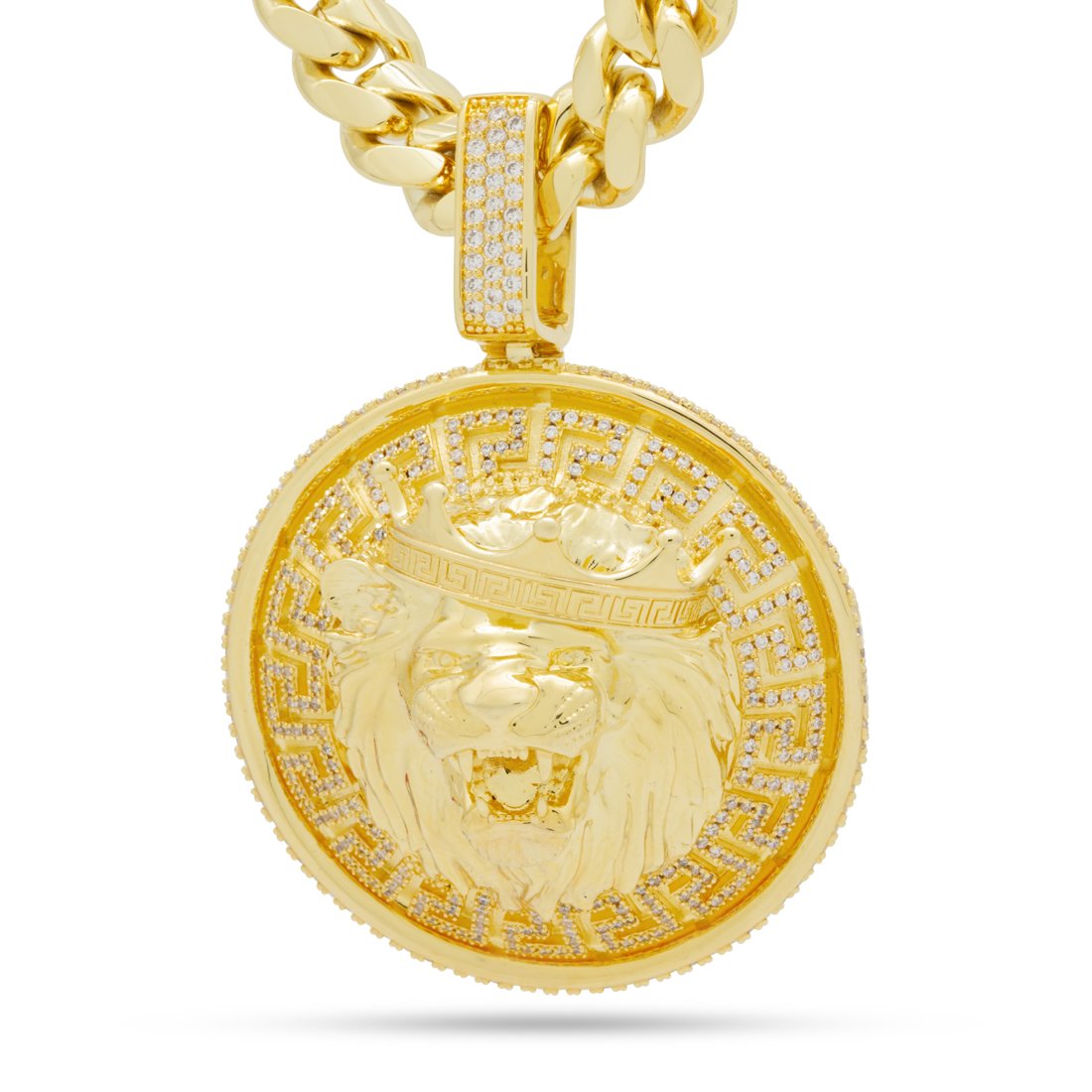 Lion Shield Necklace