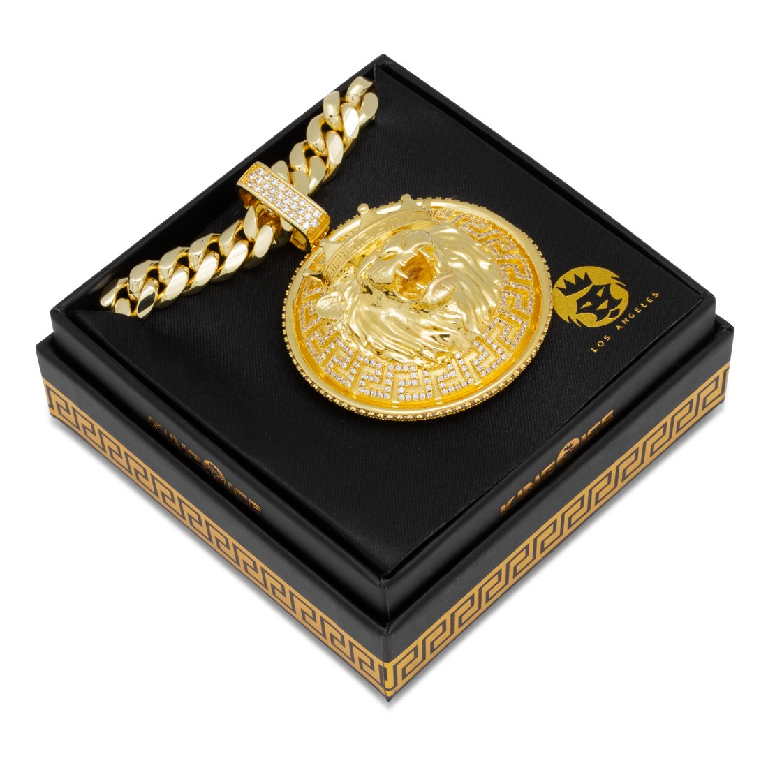 Lion Shield Necklace