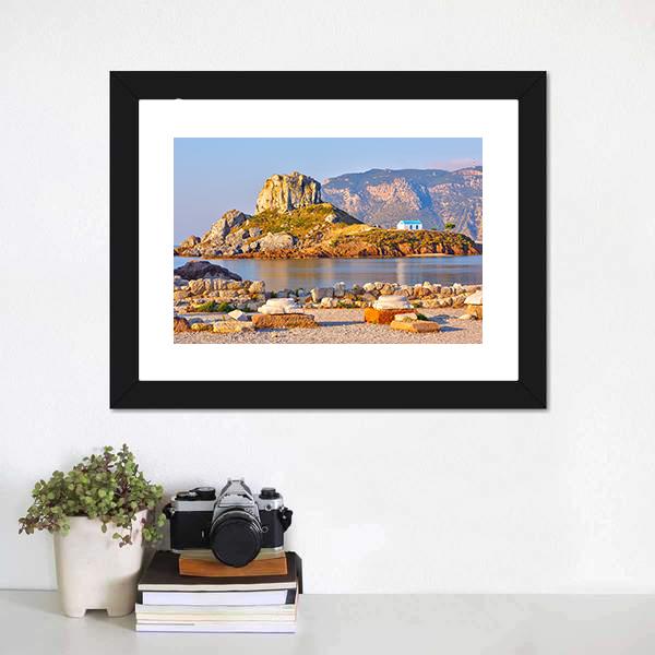 Little Island Kastri Canvas Wall Art-1 Piece-Framed Print-20" x 16"-Tiaracle