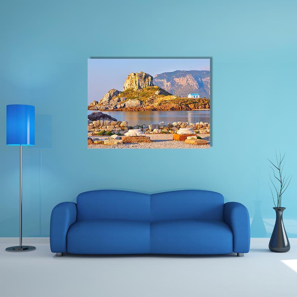 Little Island Kastri Canvas Wall Art-1 Piece-Gallery Wrap-48" x 32"-Tiaracle