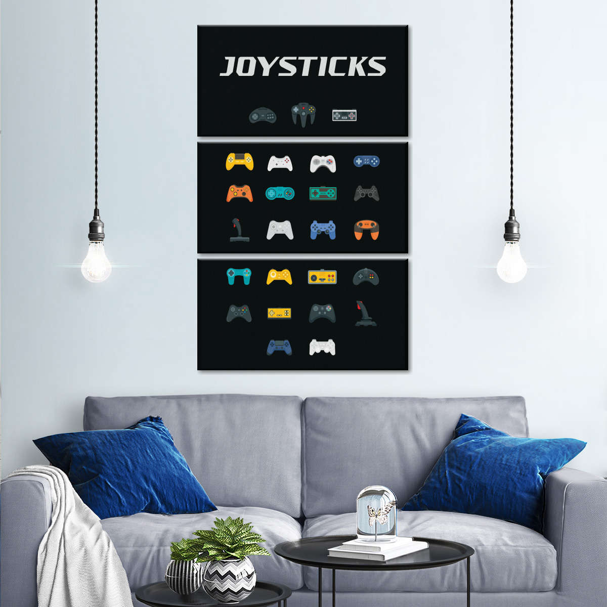 جوائس اسٹکس وال آرٹ