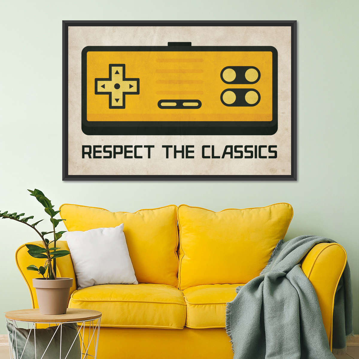 Respektieren Sie die Klassiker Wandkunst