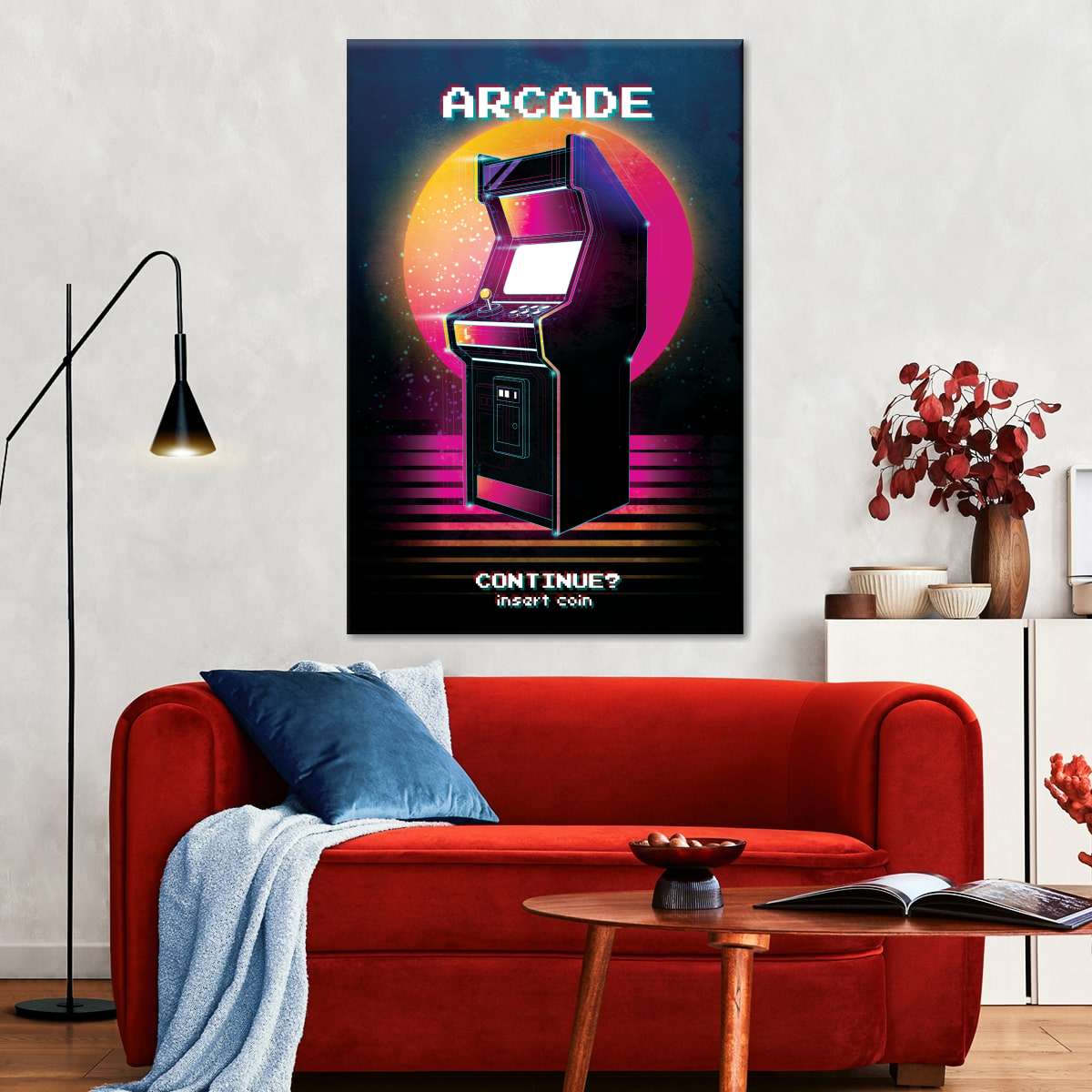 Arcade Machine Wandkunst