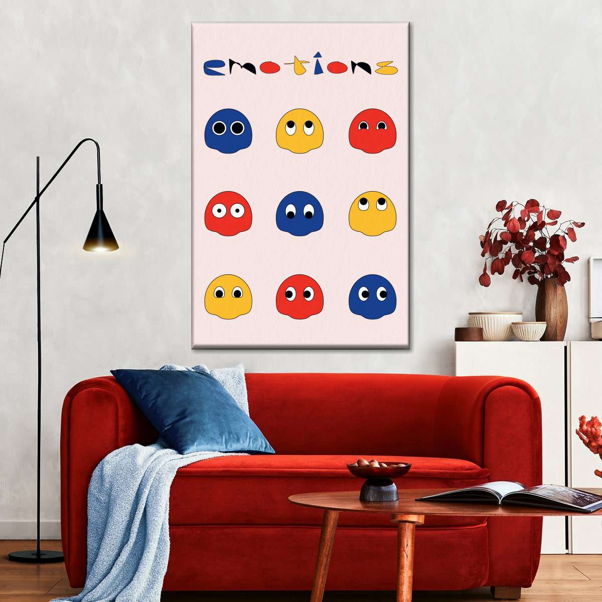 پیک مین بھوت وال آرٹ