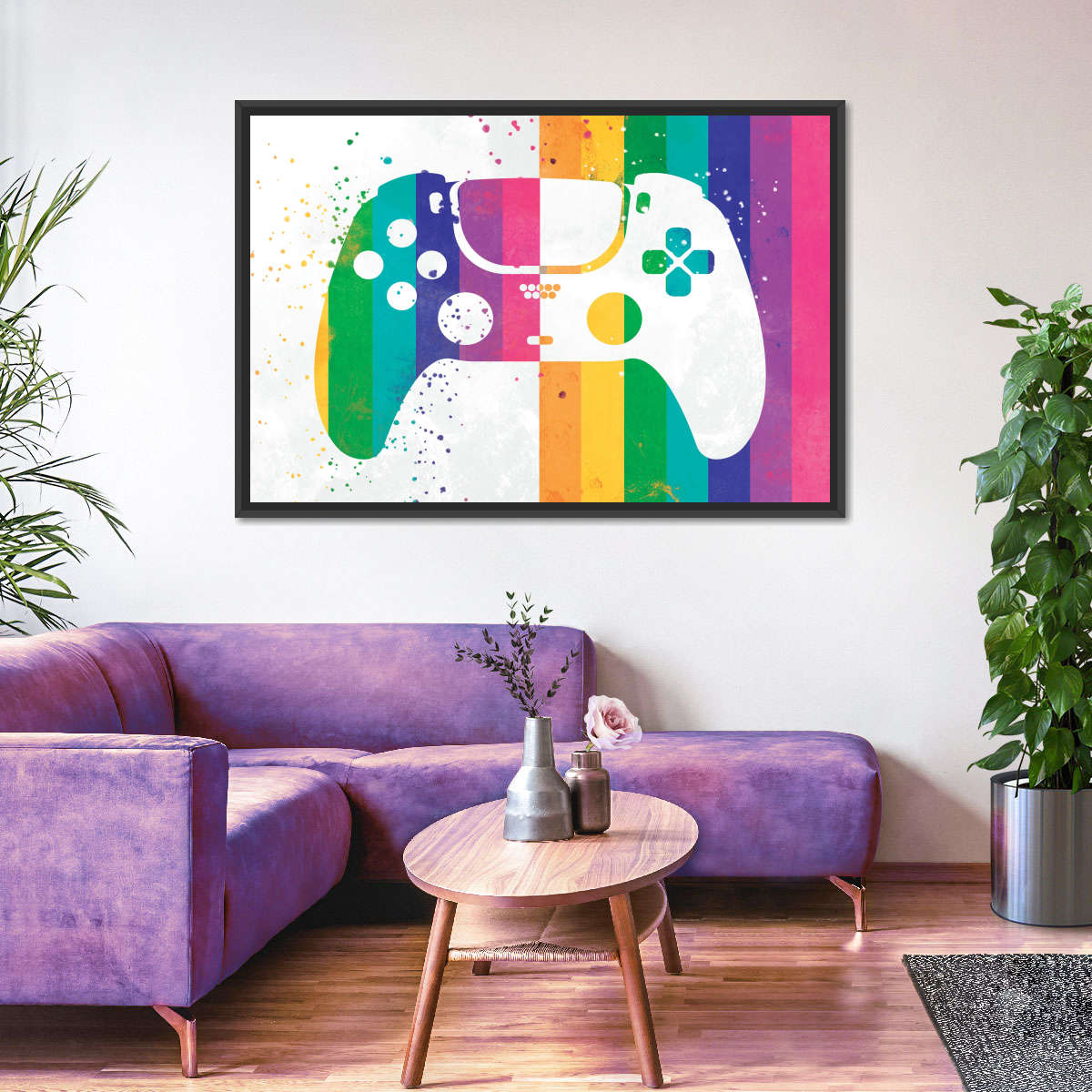 رینبو اسپلٹر کنٹرولر وال آرٹ