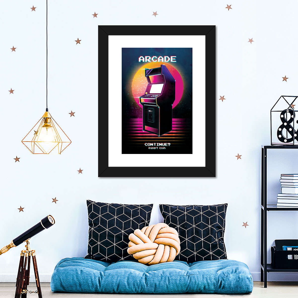 Arcade Machine Wandkunst