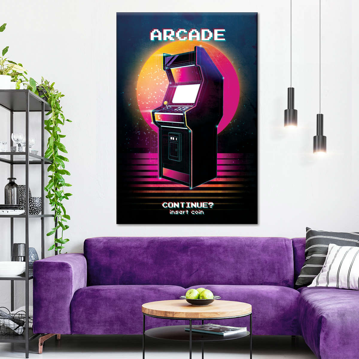 Arcade Machine Wandkunst