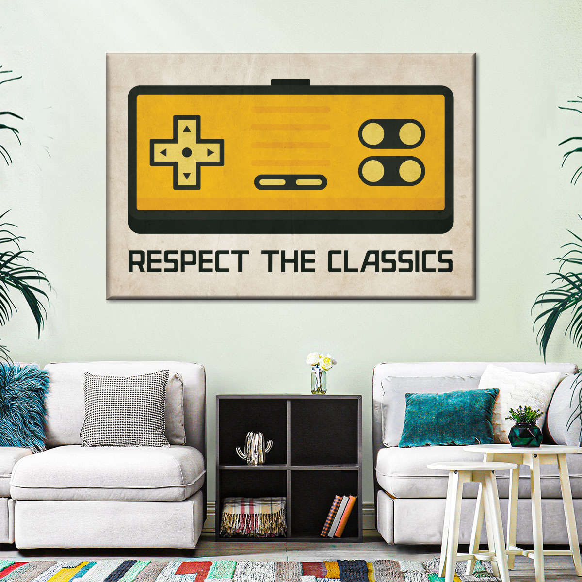 Respektieren Sie die Klassiker Wandkunst