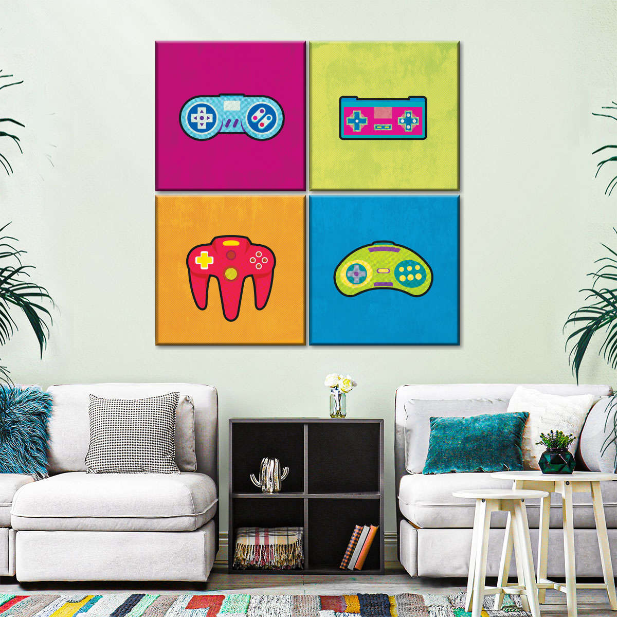 Popstil -Controller Wandkunst