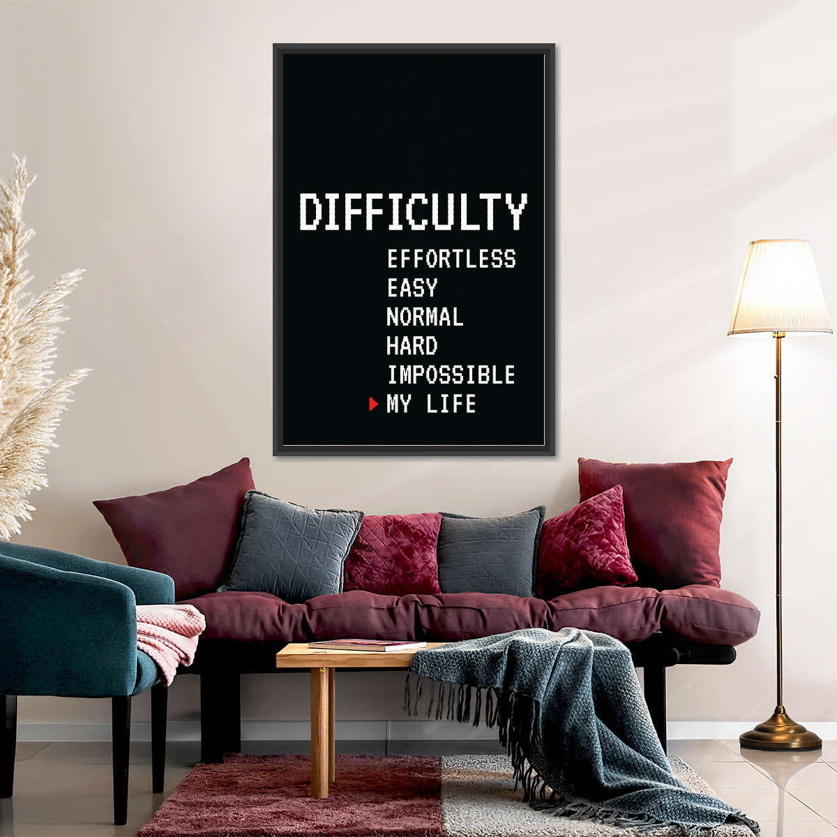 Schwierigkeitsgrad Wandkunst