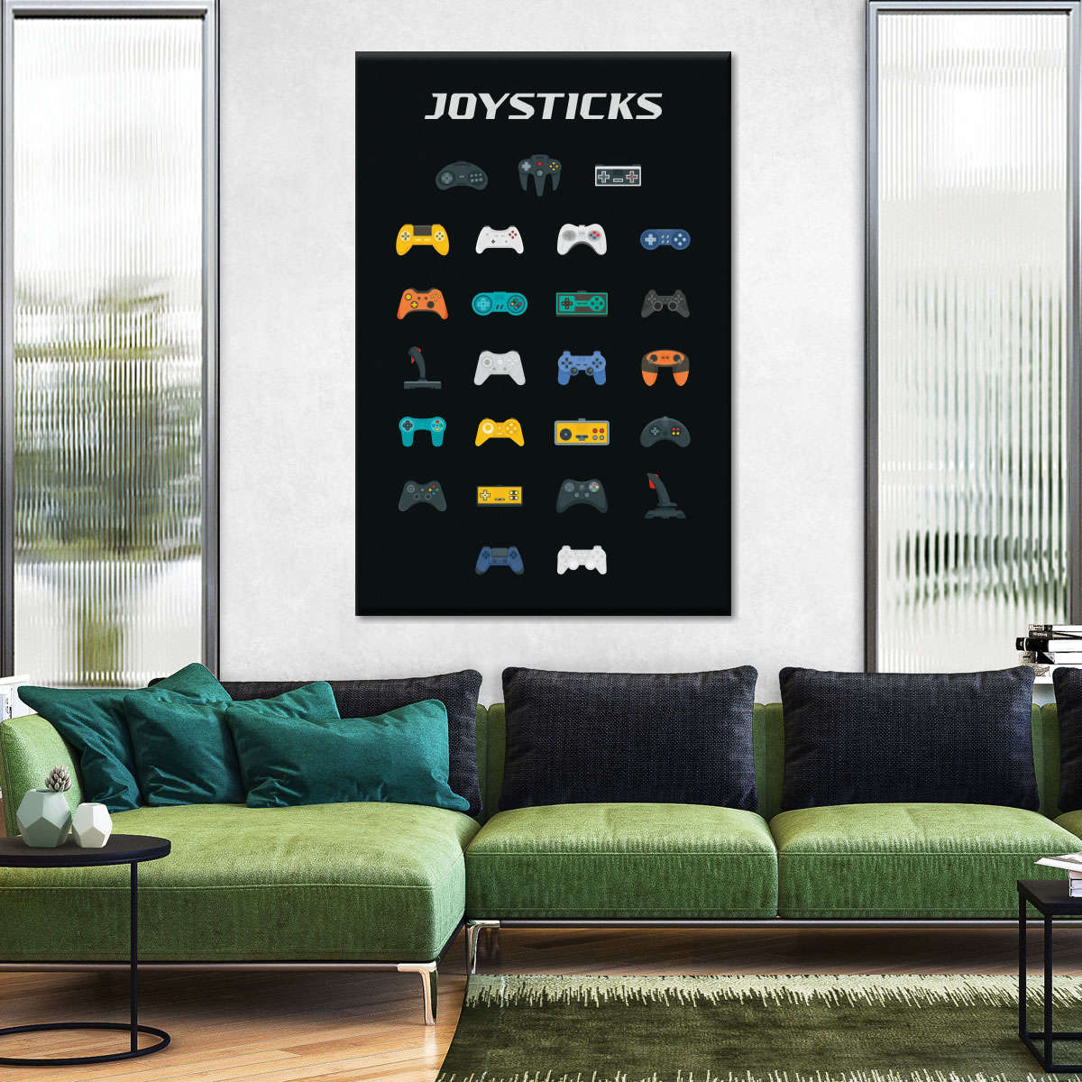 جوائس اسٹکس وال آرٹ