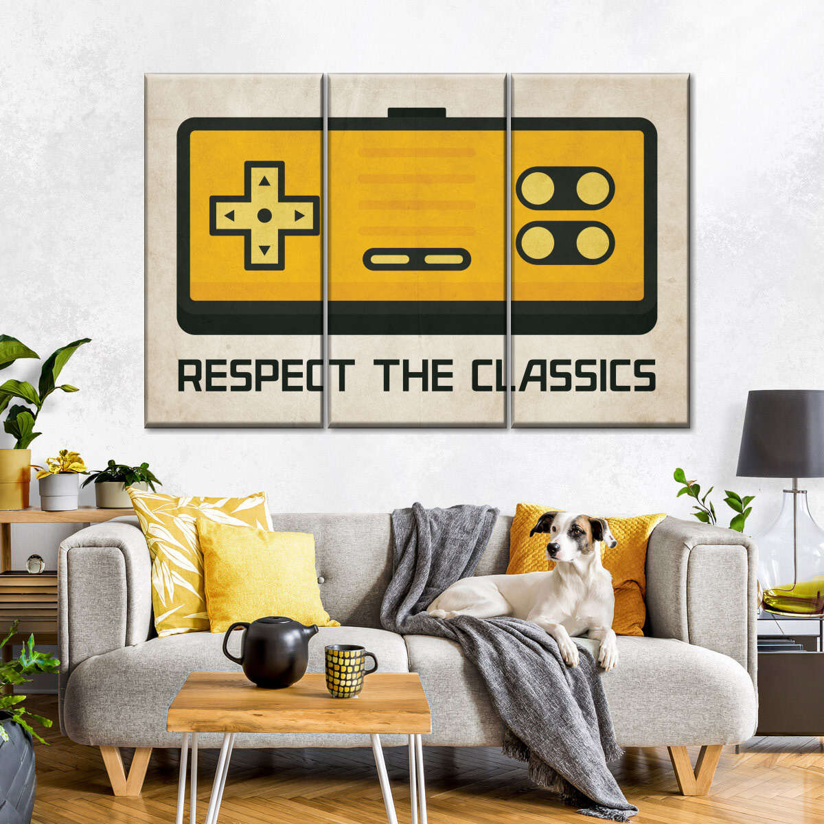 Respektieren Sie die Klassiker Wandkunst