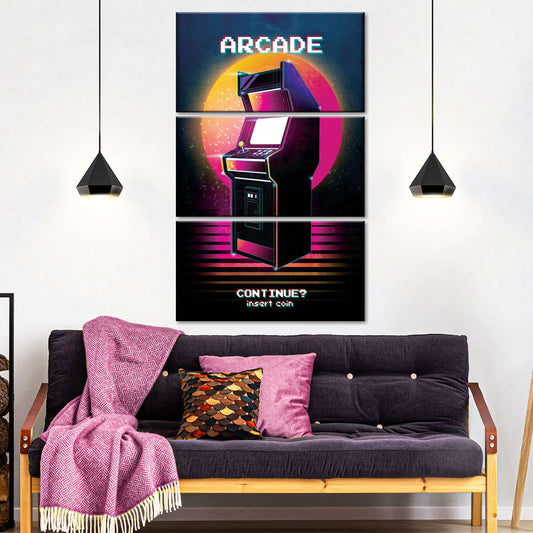 Arcade Machine Wandkunst