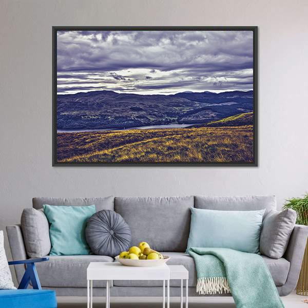 Loch Tay Scotland Canvas Wall Art-3 Horizontal-Gallery Wrap-25" x 16"-Tiaracle