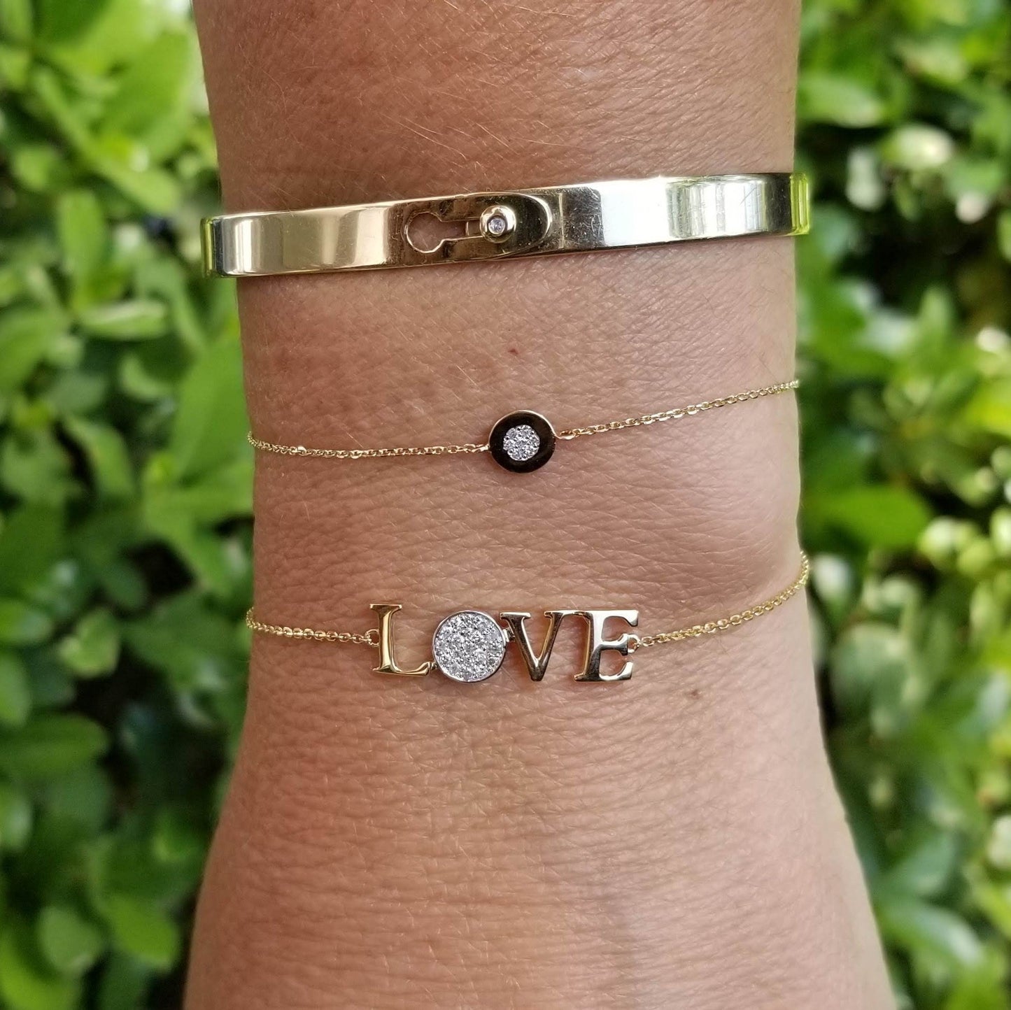 Love Bracelet in Gold and Diamonds