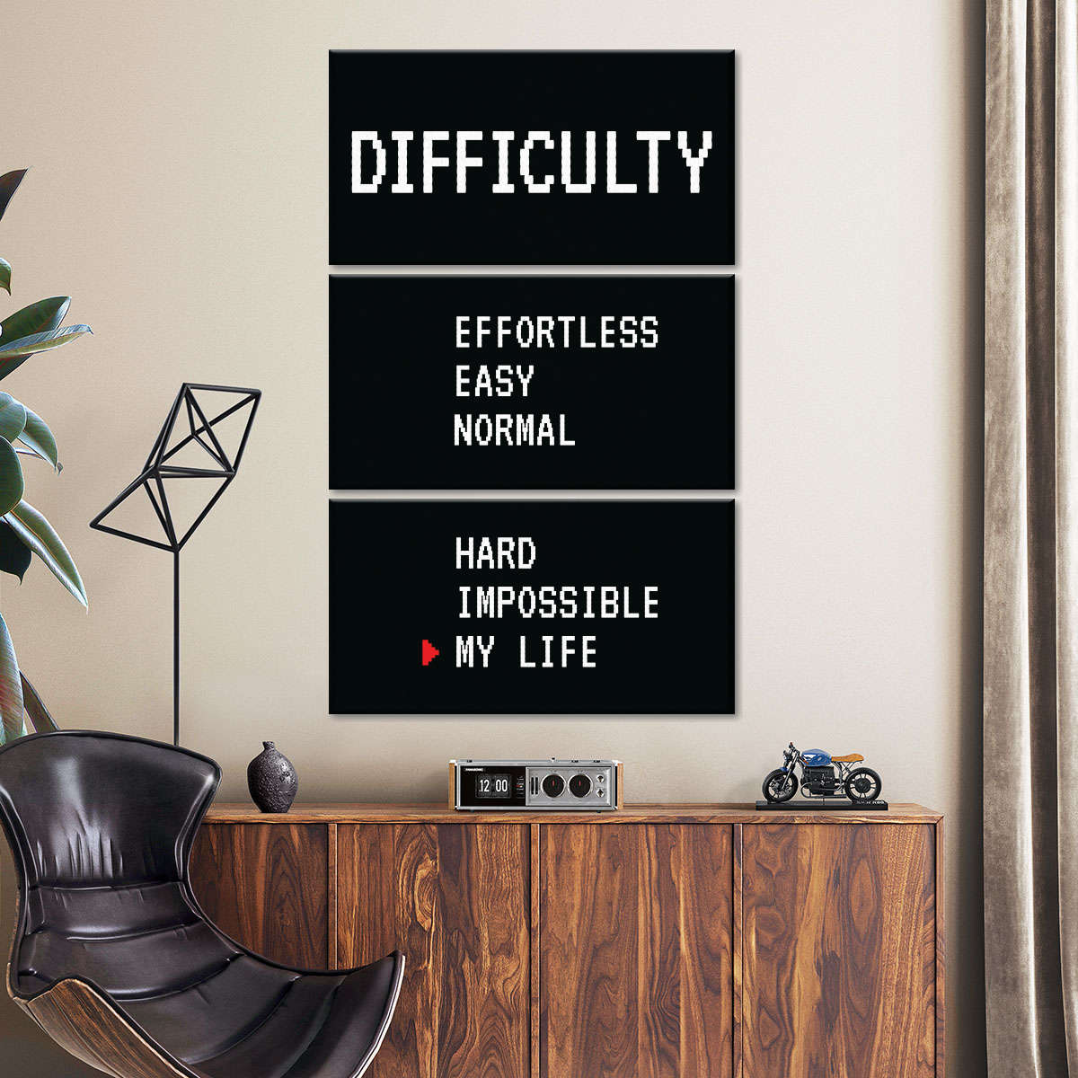 Schwierigkeitsgrad Wandkunst