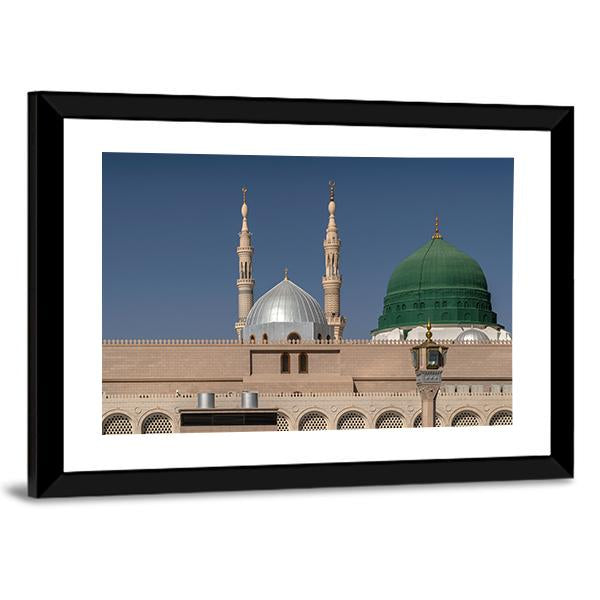 Masjid Al-Haram Canvas Wall Art-3 Horizontal-Gallery Wrap-25" x 16"-Tiaracle