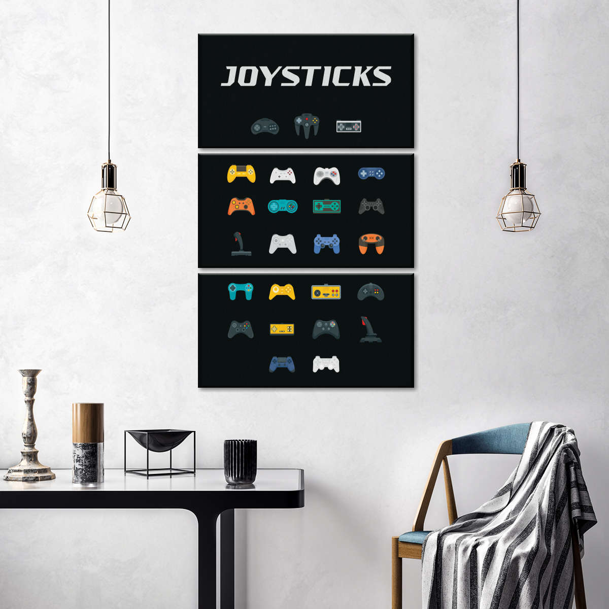 جوائس اسٹکس وال آرٹ