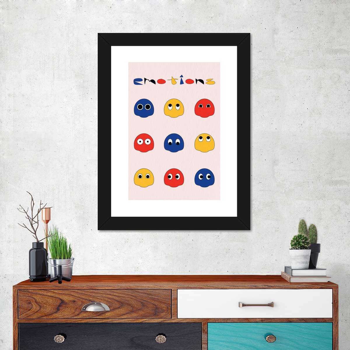 پیک مین بھوت وال آرٹ