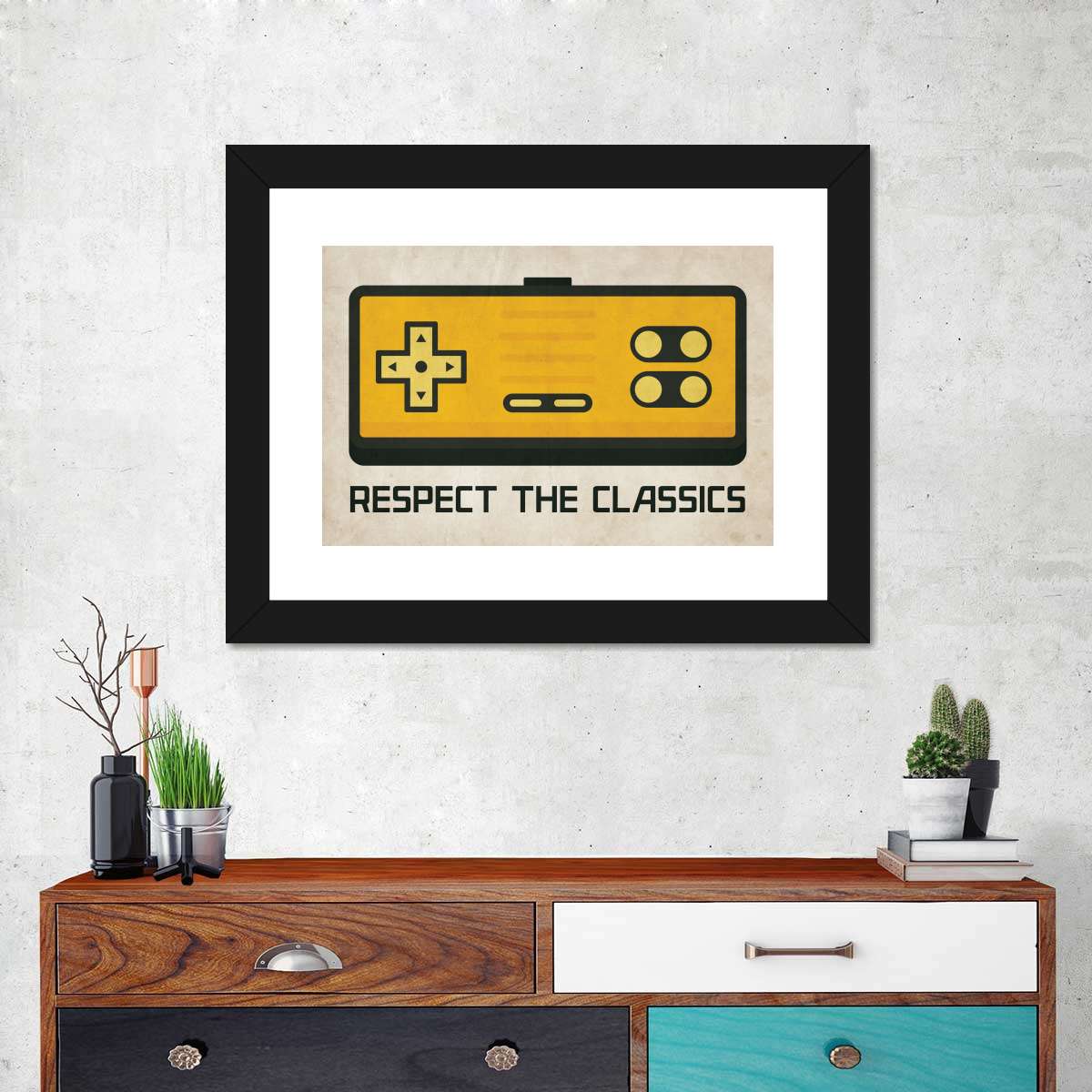 Respektieren Sie die Klassiker Wandkunst