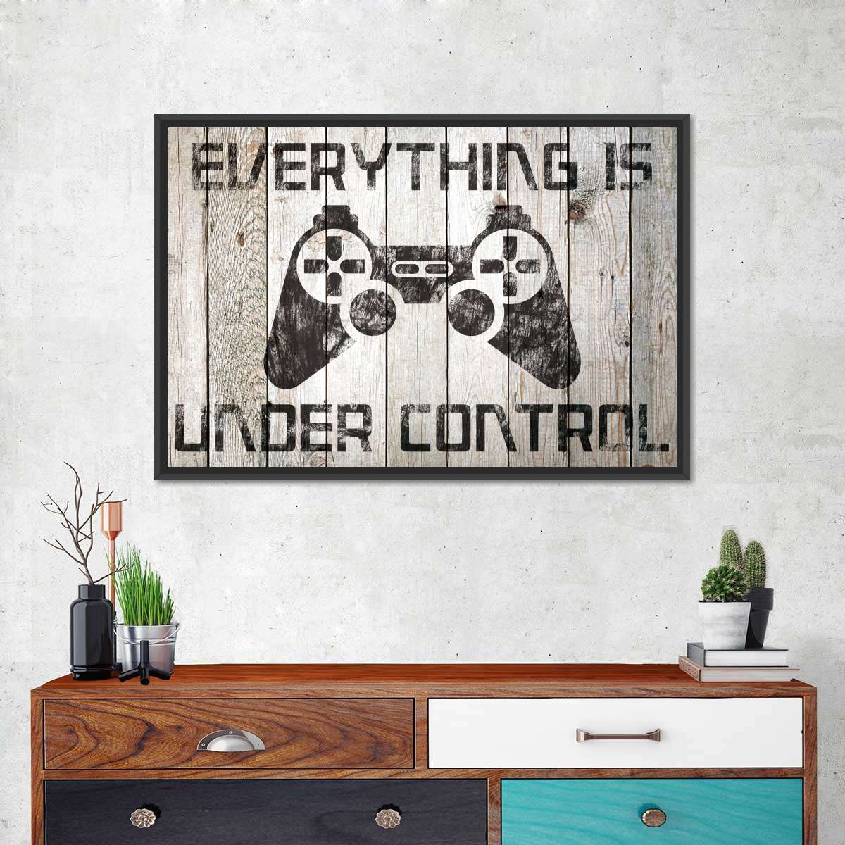 ہر چیز کنٹرول وال آرٹ کے تحت ہے