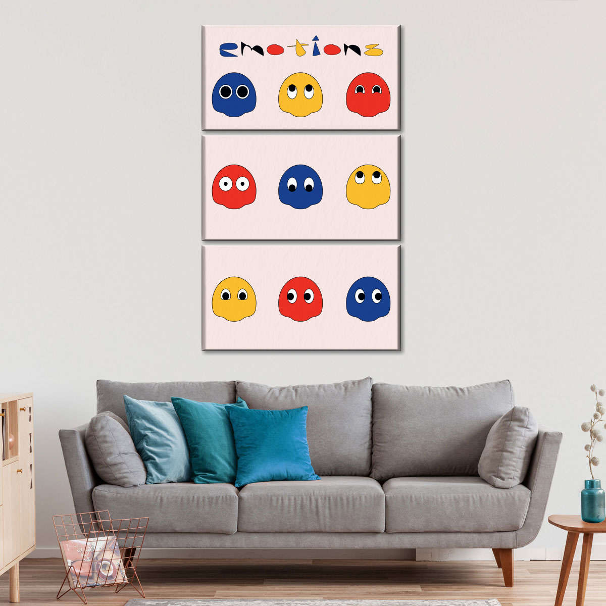 پیک مین بھوت وال آرٹ