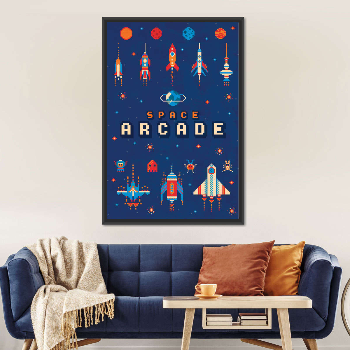 Raum Arcade Wandkunst