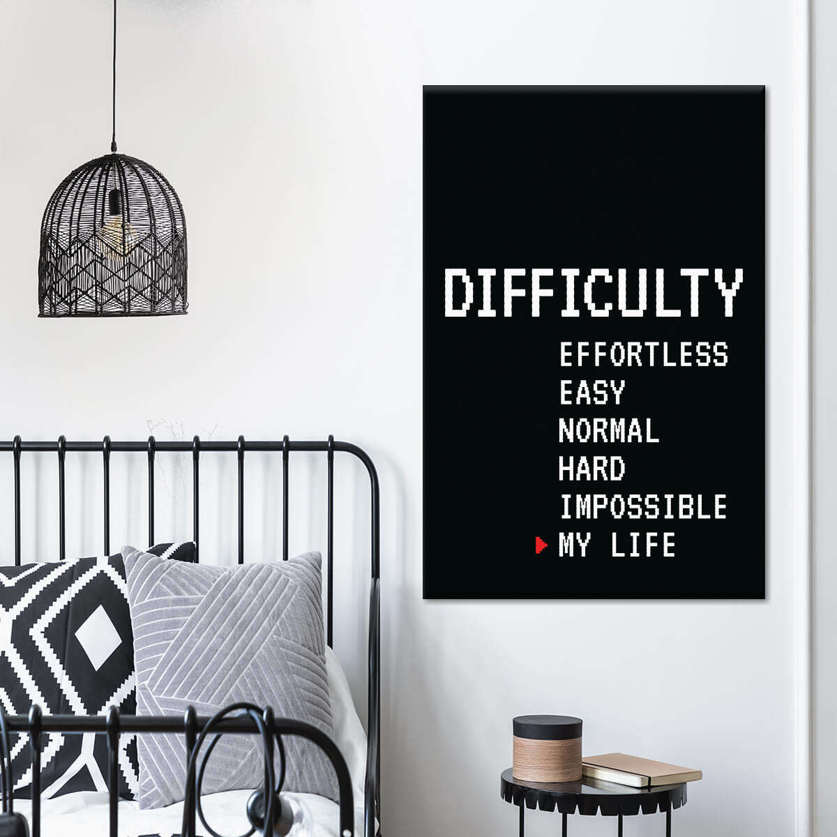 Schwierigkeitsgrad Wandkunst