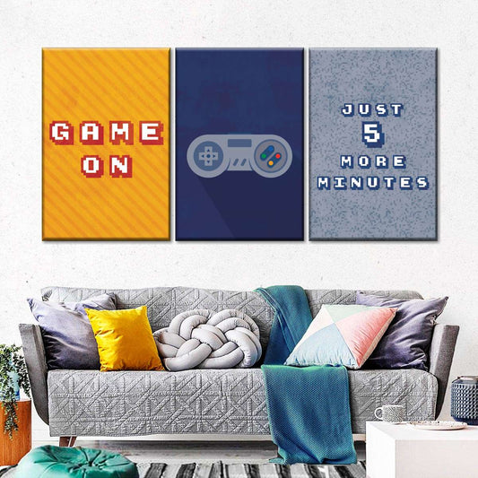 Nur noch fünf Minuten Schild Wandkunst