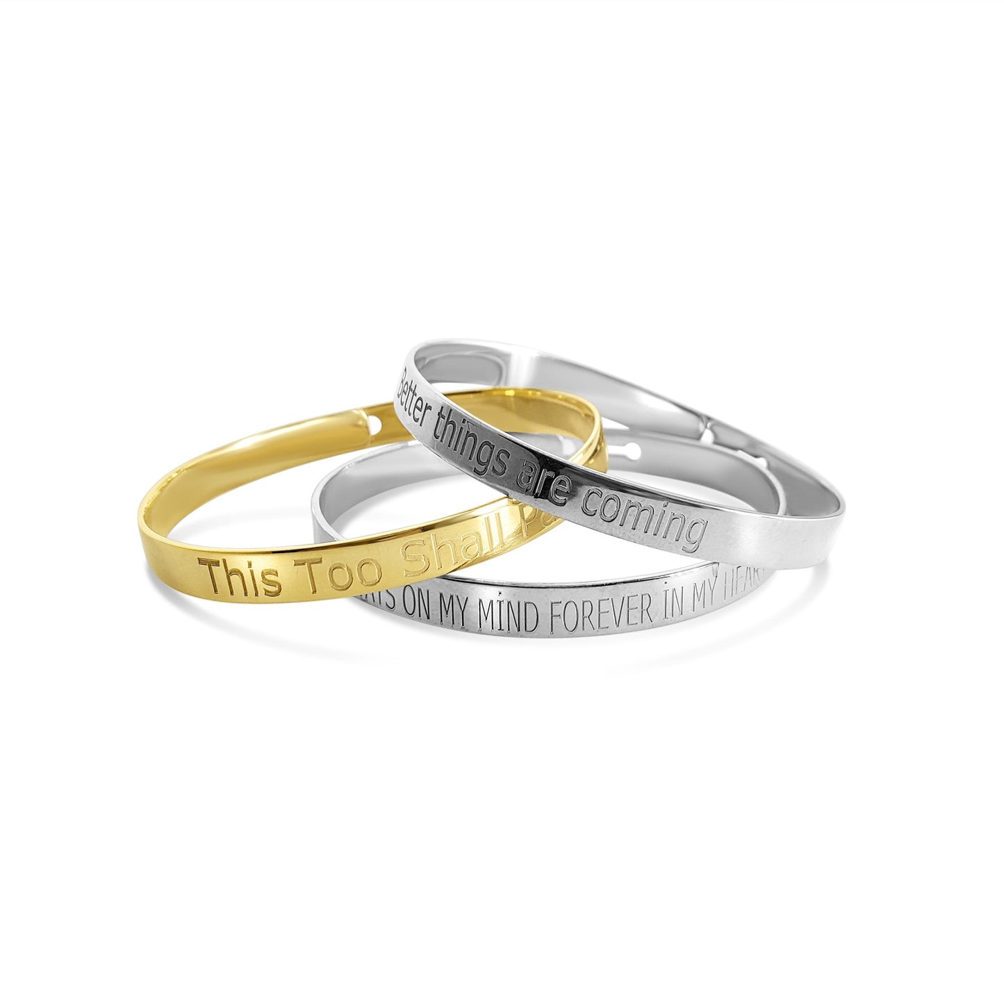 Armband „Immer in meinen Gedanken, für immer in meinem Herzen“