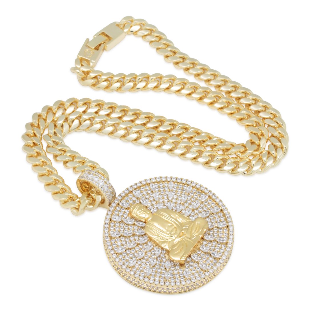 Meditating Buddha Necklace