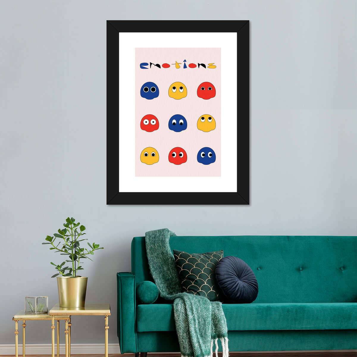 پیک مین بھوت وال آرٹ