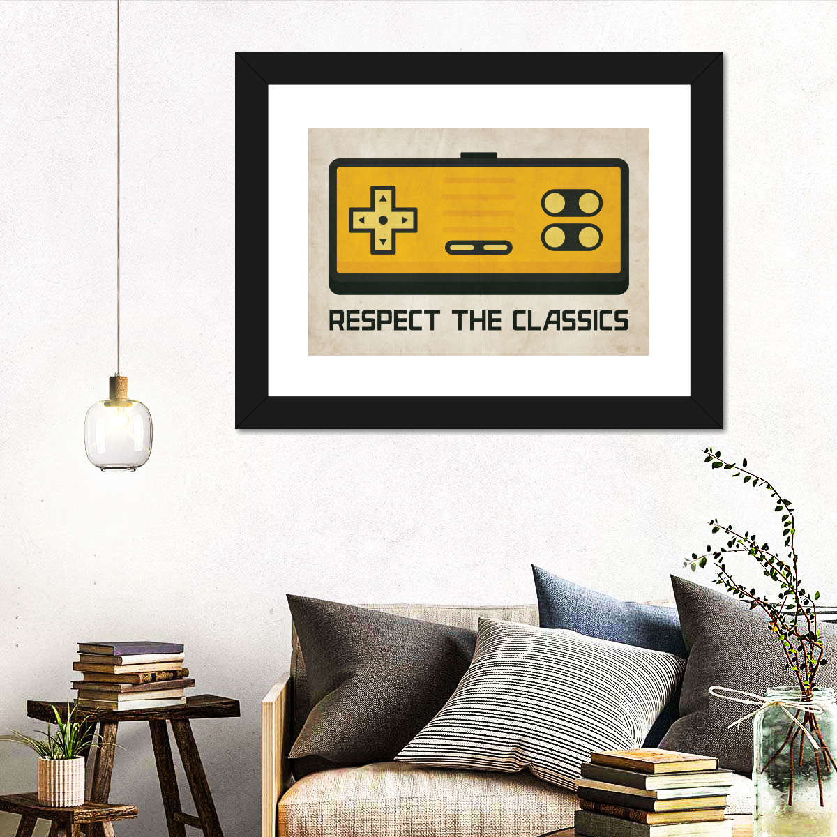 Respektieren Sie die Klassiker Wandkunst