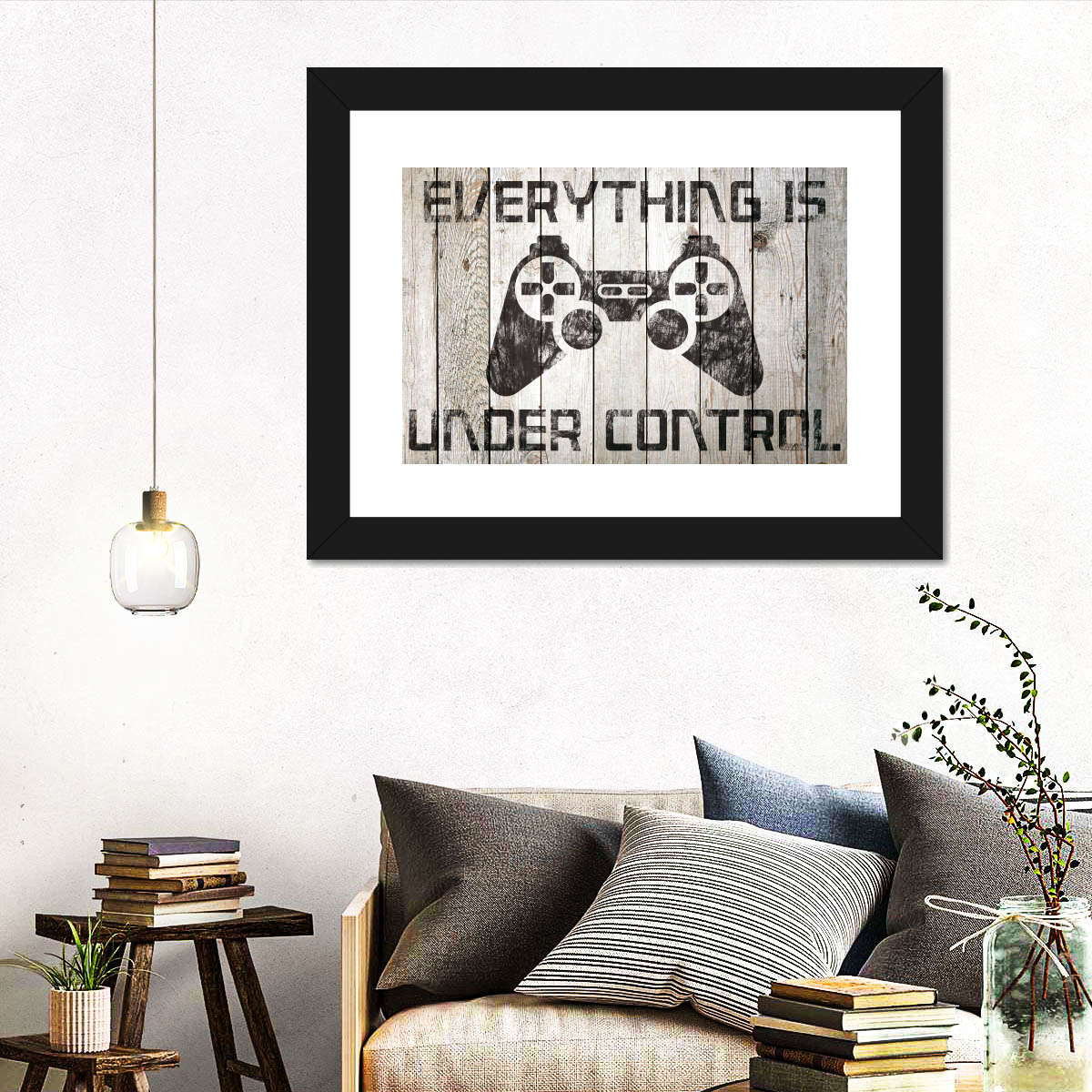 ہر چیز کنٹرول وال آرٹ کے تحت ہے