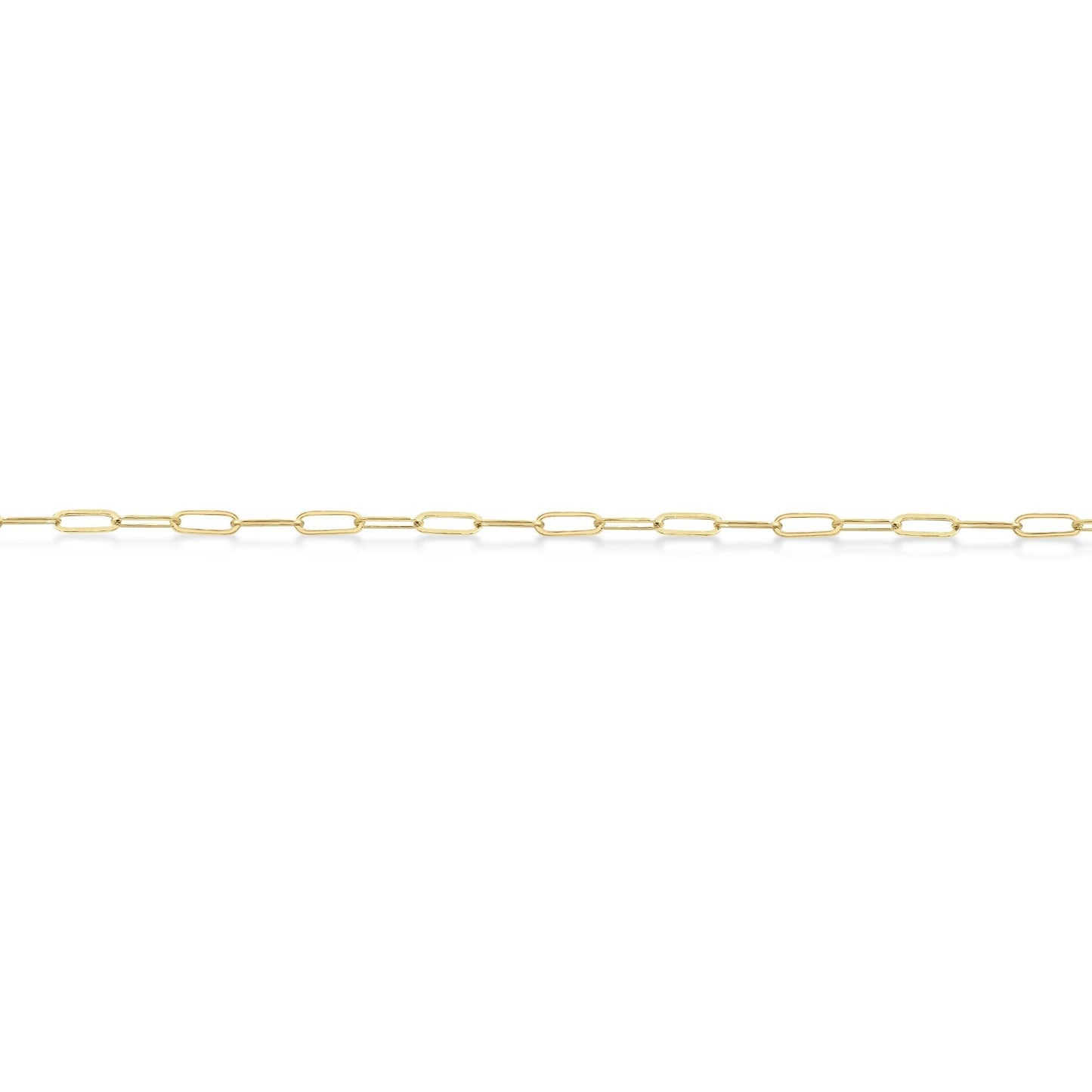 Micro Paper Clip Chain in 14k Goldfill