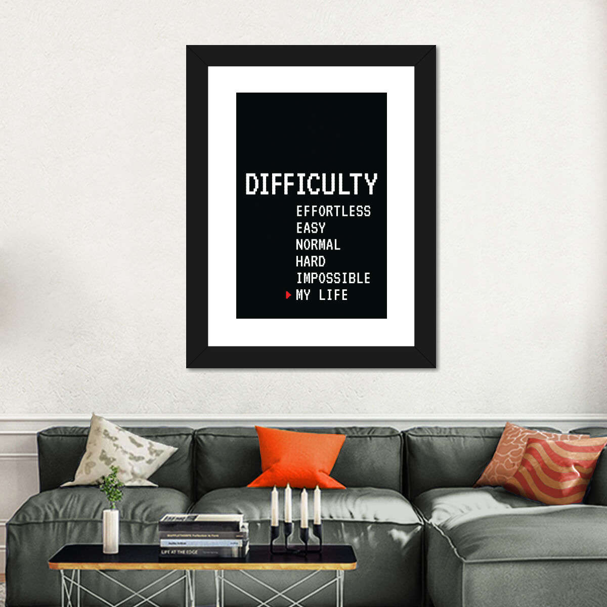 Schwierigkeitsgrad Wandkunst