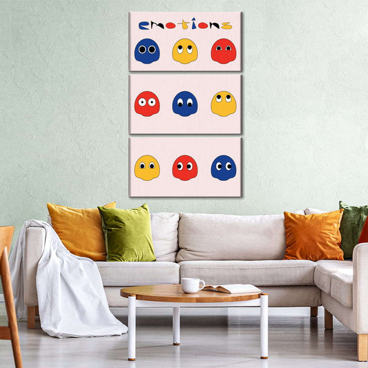 پیک مین بھوت وال آرٹ