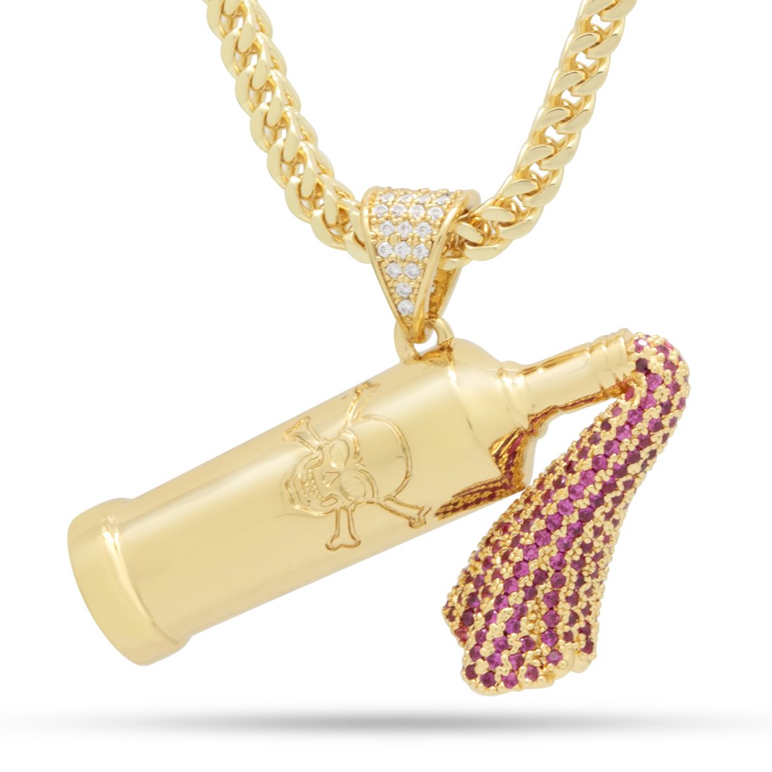 Molotov Cocktail Necklace