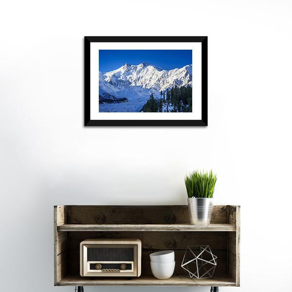 Mountain Peak Pakistan Canvas Wall Art-3 Horizontal-Gallery Wrap-25" x 16"-Tiaracle