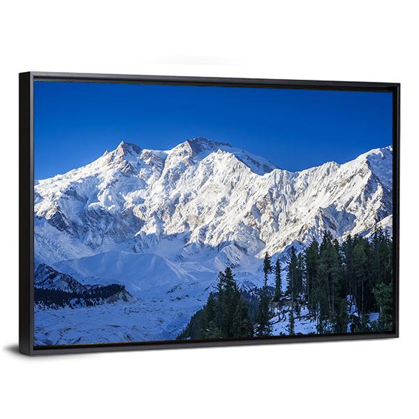 Mountain Peak Pakistan Canvas Wall Art-3 Horizontal-Gallery Wrap-25" x 16"-Tiaracle